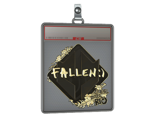 Sticker Slab | FalleN (Gold) | Rio 2022