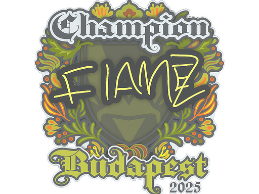 Sticker | FlameZ (Champion) | Budapest 2025