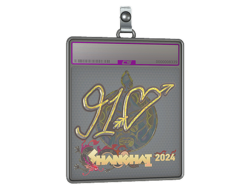 Sticker Slab | 910 (Holo) | Shanghai 2024