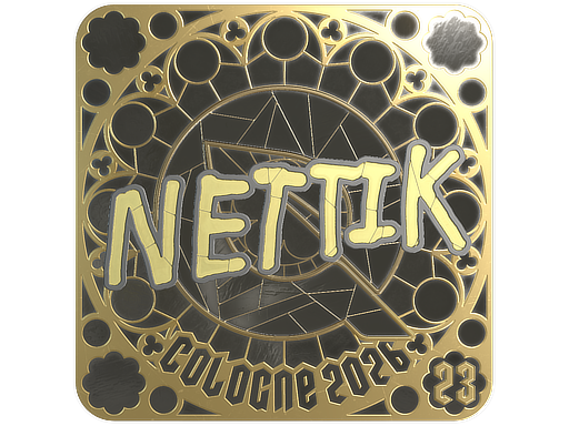 Sticker | nettik (Gold, Ranked) | Cologne 2026
