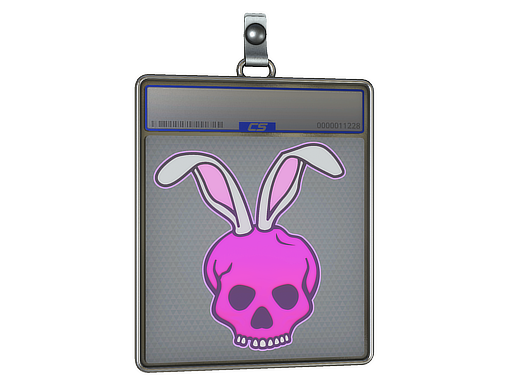 Sticker Slab | Skull Bunny