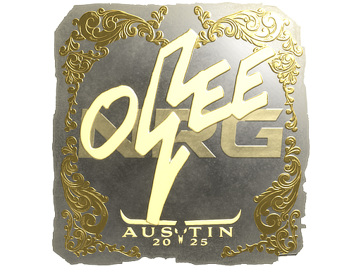 Sticker | oSee (Gold) | Austin 2025