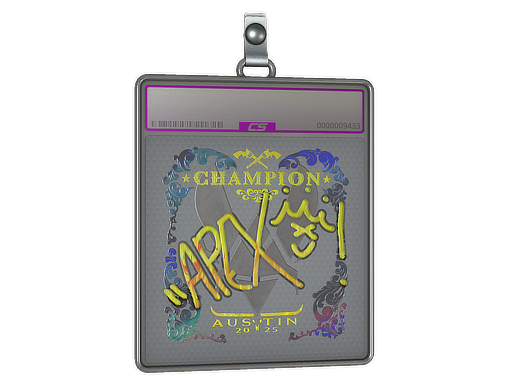 Sticker Slab | apEX (Holo, Champion) | Austin 2025