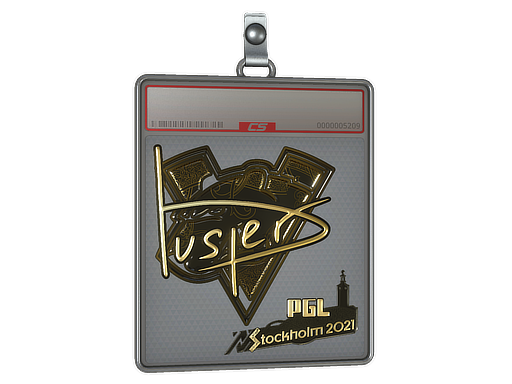 Sticker Slab | buster (Gold) | Stockholm 2021