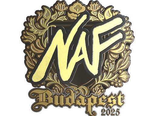 Sticker | NAF (Gold) | Budapest 2025