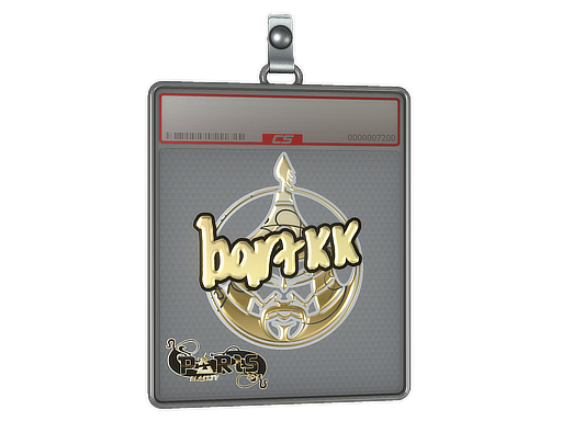 Sticker Slab | Bart4k (Gold) | Paris 2023
