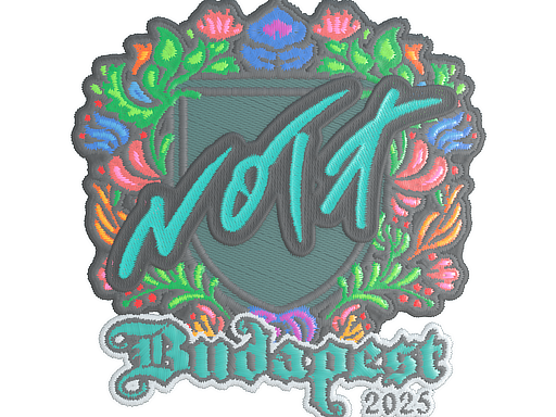 Sticker | nota (Embroidered) | Budapest 2025