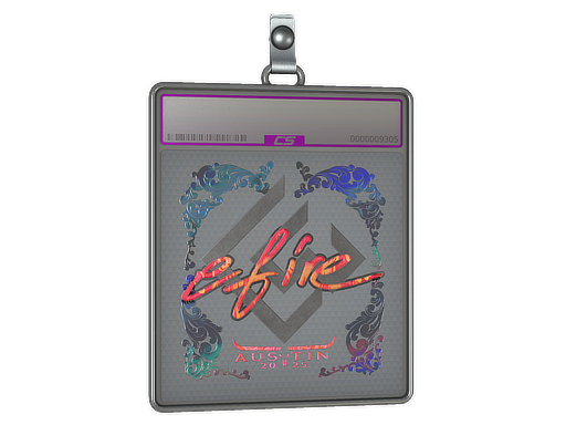 Sticker Slab | efire (Holo) | Austin 2025