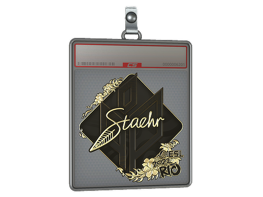 Sticker Slab | Staehr (Gold) | Rio 2022
