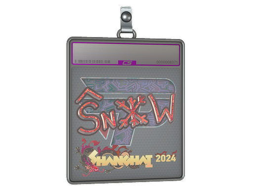 Sticker Slab | snow (Holo) | Shanghai 2024