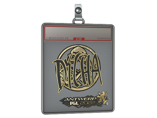 Sticker Slab | dycha (Gold) | Antwerp 2022