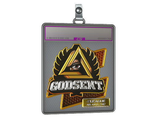 Sticker Slab | GODSENT (Foil) | Atlanta 2017
