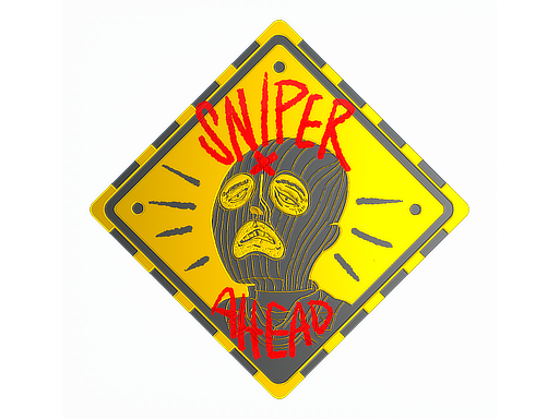 Sticker | Sniper Ahead (Foil)