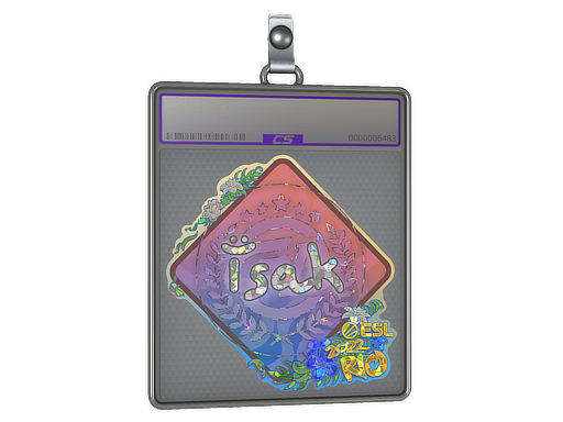 Sticker Slab | isak (Glitter) | Rio 2022