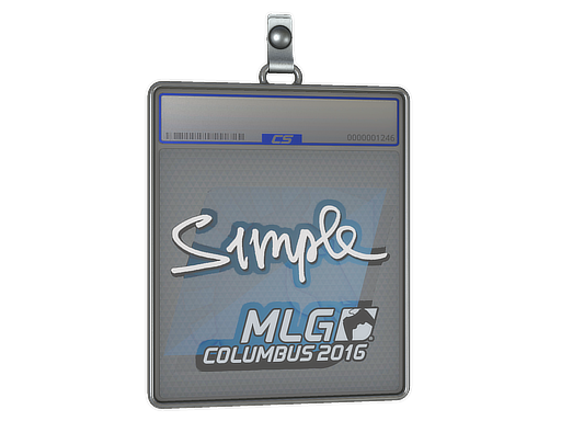 Sticker Slab | s1mple | MLG Columbus 2016
