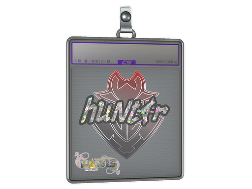 Sticker Slab | huNter- (Glitter) | Paris 2023