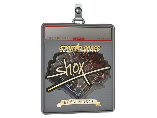 Sticker Slab | shox (Gold) | Berlin 2019