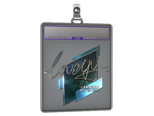 Sticker Slab | LoveYY (Foil) | Boston 2018