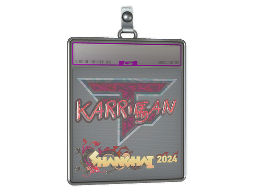 Sticker Slab | karrigan (Holo) | Shanghai 2024