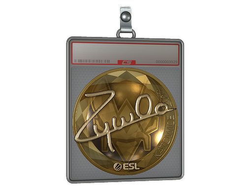 Sticker Slab | ZywOo (Gold) | Katowice 2019