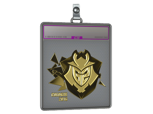 Sticker Slab | G2 Esports (Gold) | Cologne 2016