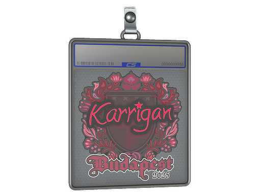 Sticker Slab | karrigan | Budapest 2025