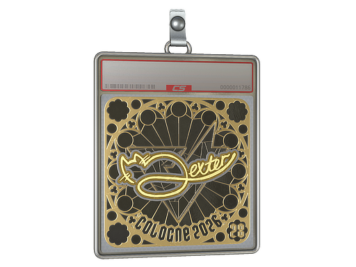 Sticker Slab | dexter (Gold, Ranked) | Cologne 2026