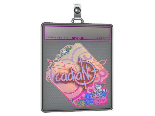 Sticker Slab | cadiaN (Holo) | Rio 2022