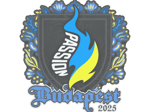 Sticker | Passion UA | Budapest 2025