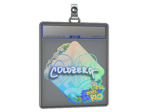 Sticker Slab | coldzera | Rio 2022